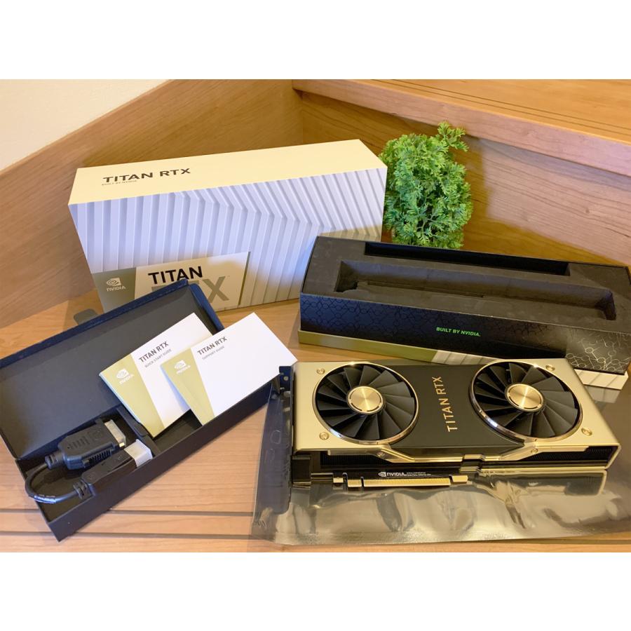 中古】グラフィックボード NVIDIA TITAN RTX PCIExp 24GB GDDR6 全国