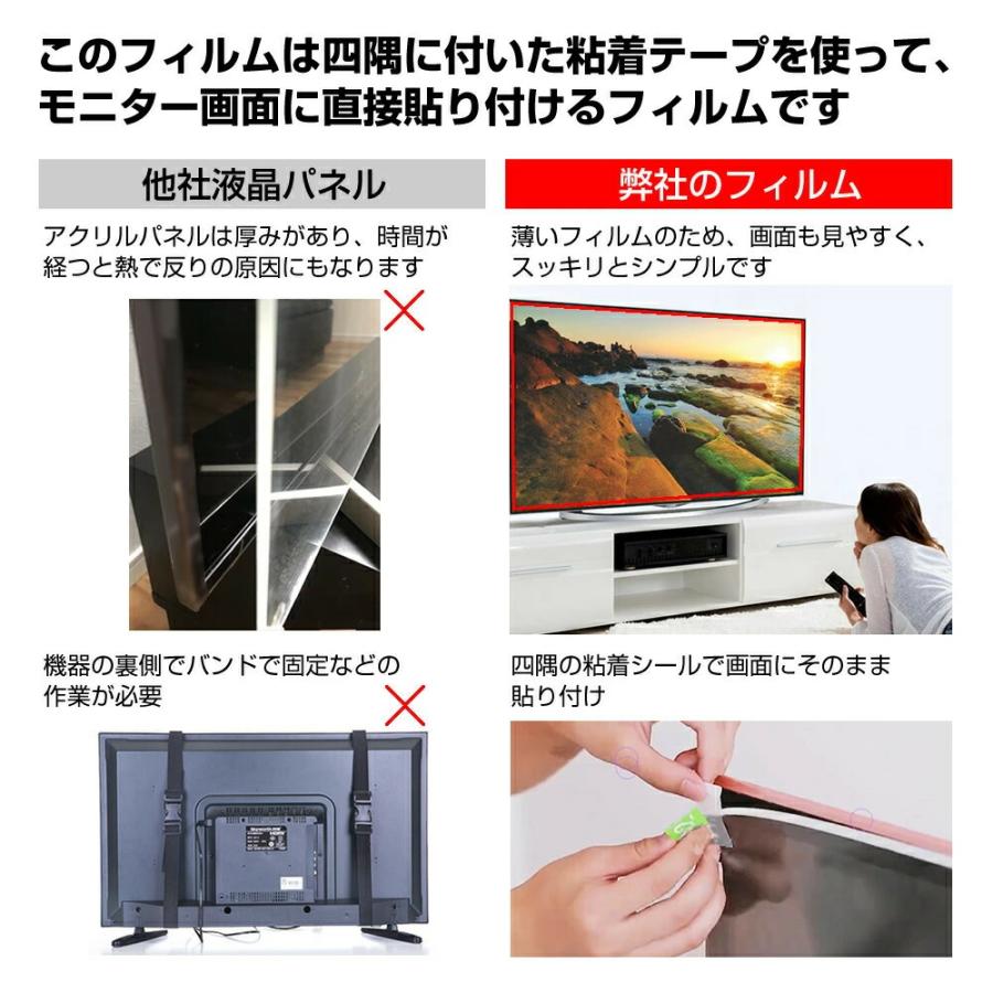 メディアフューチャー JVC JL-43N4L [43インチ] 液晶テレビ保護パネル