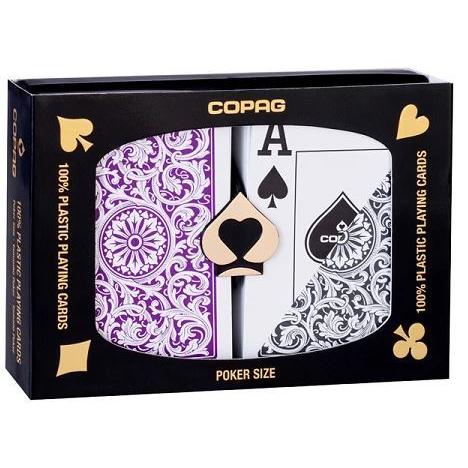 COPAG（コパッグ） プラスティックトランプ パープル＆グレイ ジャンボ