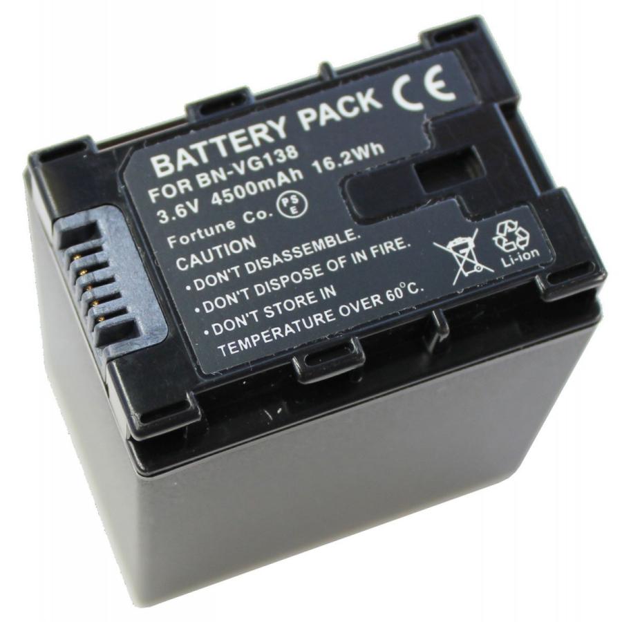 残量表示可 】 JVC日本ビクターBN-VG129/BN-VG138 互換バッテリーGZ