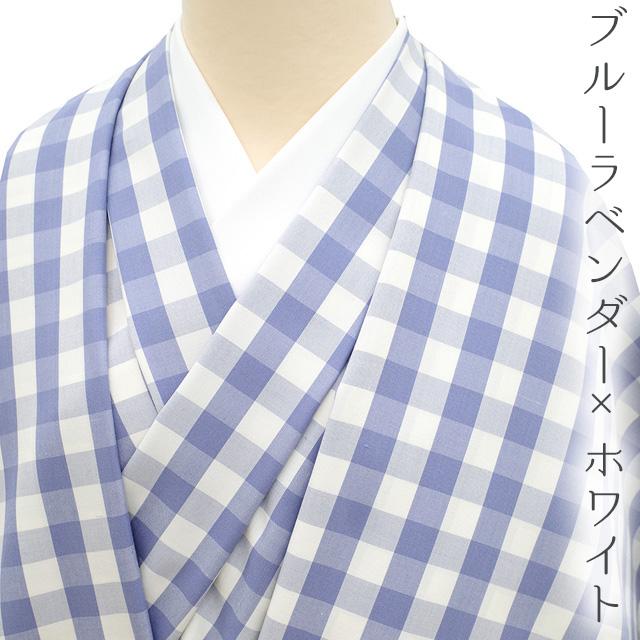 紬 反物 着物 着尺 選べる 5色 ブロックチェック カジュアル 正絹 浪漫