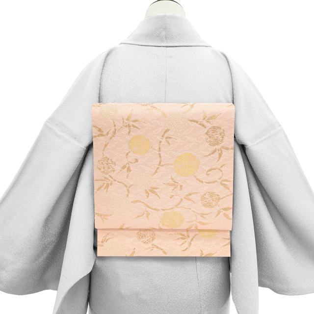 袋帯 皇錦 箔工房 伝統工芸士 箔屋清兵衛 廣志 本金箔 草木染 金糸