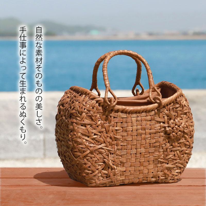 50％OFF 山葡萄 かごバッグ 1年保証付き 内布付き 山ぶどう やまぶどう