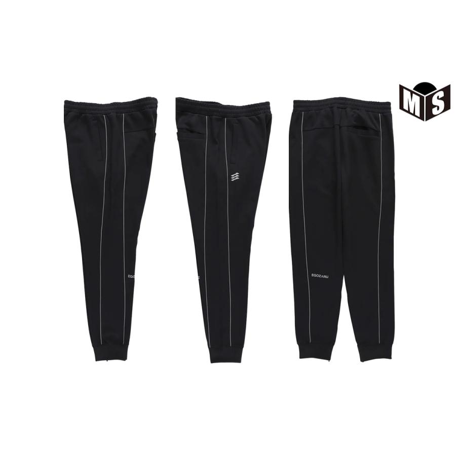 EGOZARU（エゴザル） ダブルフェイス リフレクティブライン パンツ