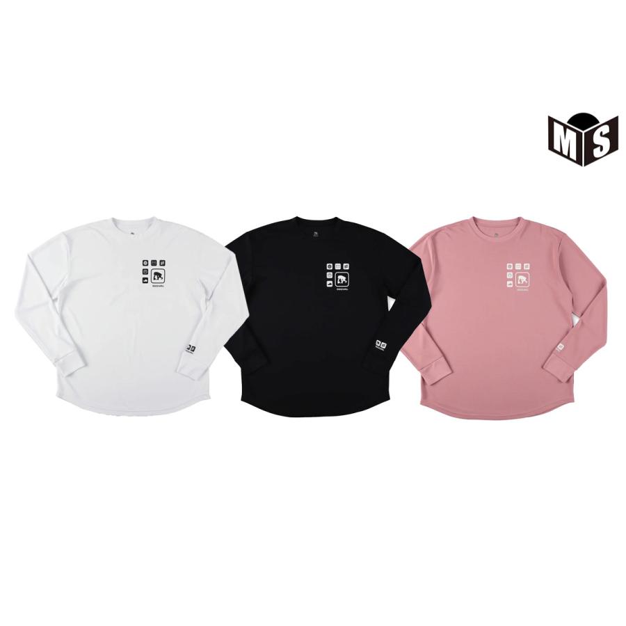 EGOZARU（エゴザル） APPアイコン ロングスリーブTシャツ