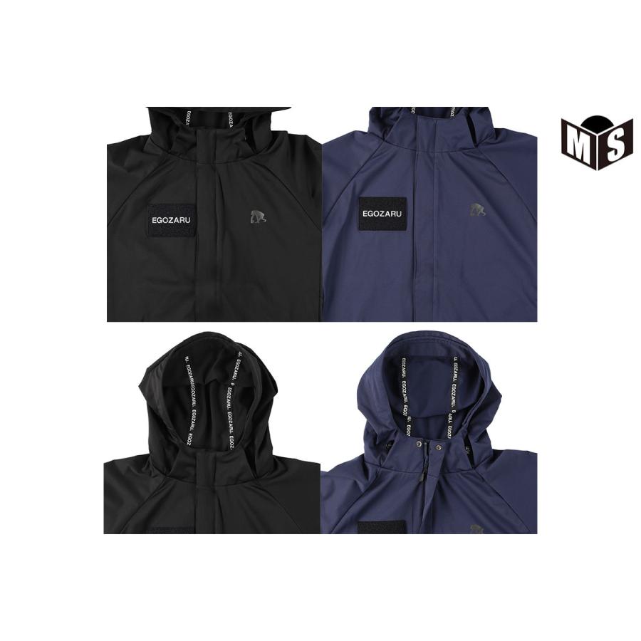 バスケ ウェア 2色展開 エゴザル EGOZARU 3LAYERマウンテンフーディ