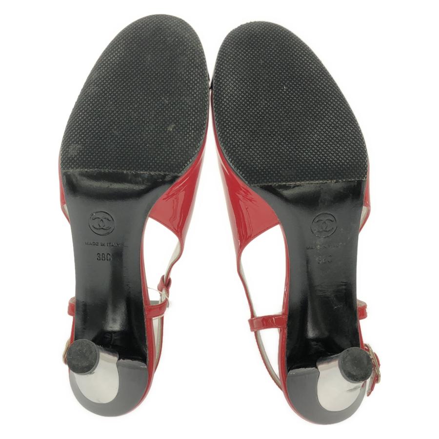 CHANEL（シャネル） 赤黒エナメルサンダル ブランドオフ その他