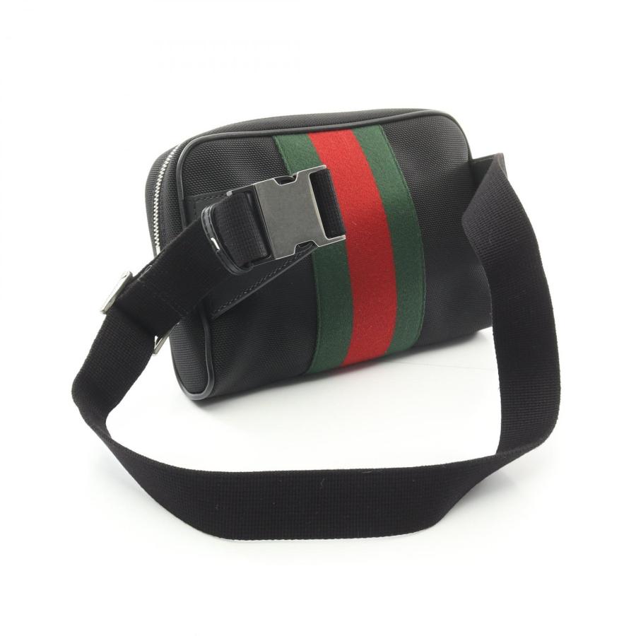 GUCCI（グッチ） シェリーライン ブランドオフ レザー ウエストバッグ