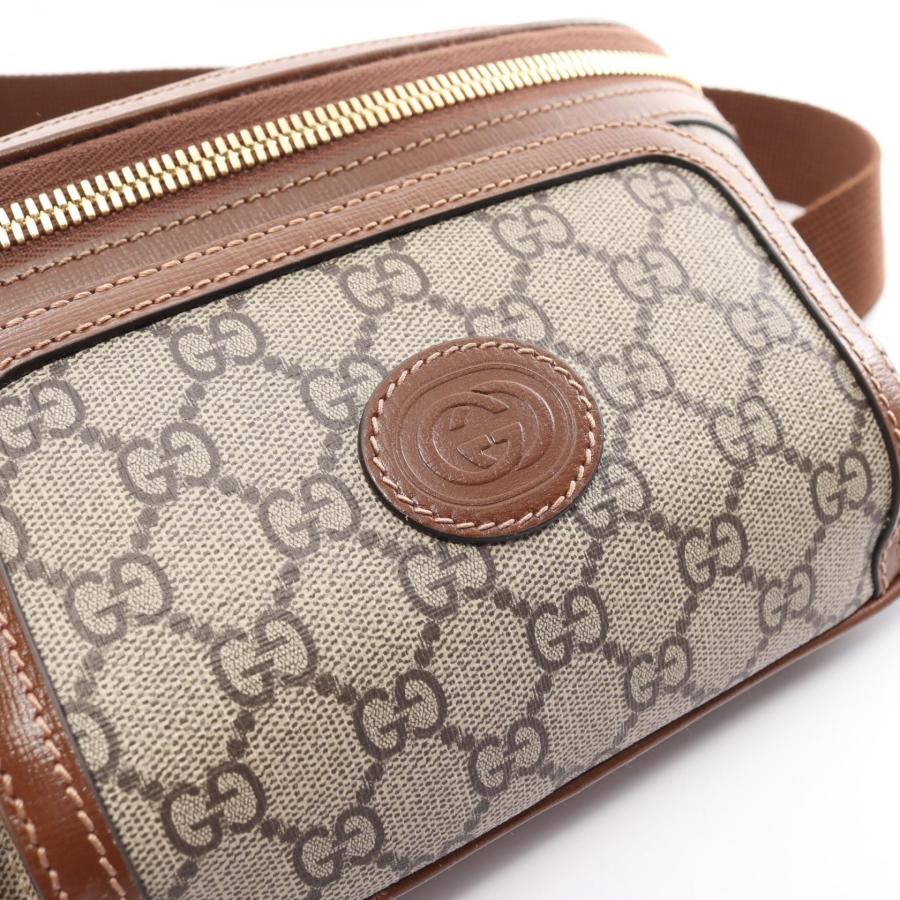 GUCCI（グッチ） GGスプリーム GG ラージ ベルトバッグ ブランドオフ