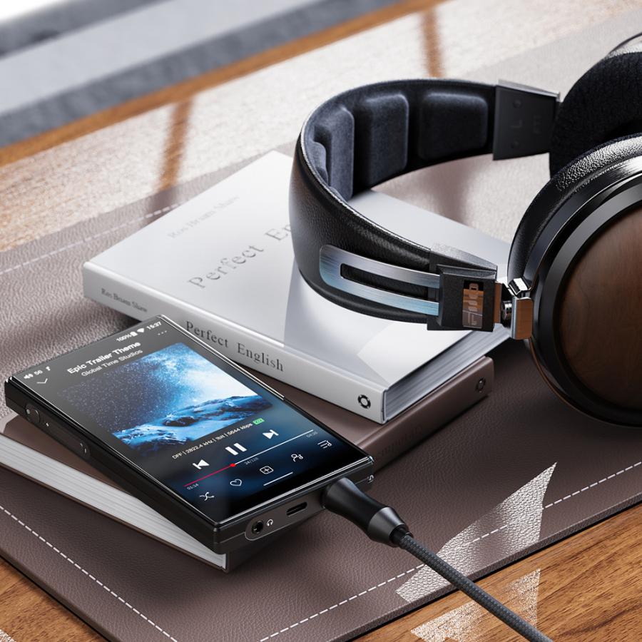 FIIO デジタルオーディオプレーヤー JM21 ブラック (FIO-JM21-B)《ロゴ