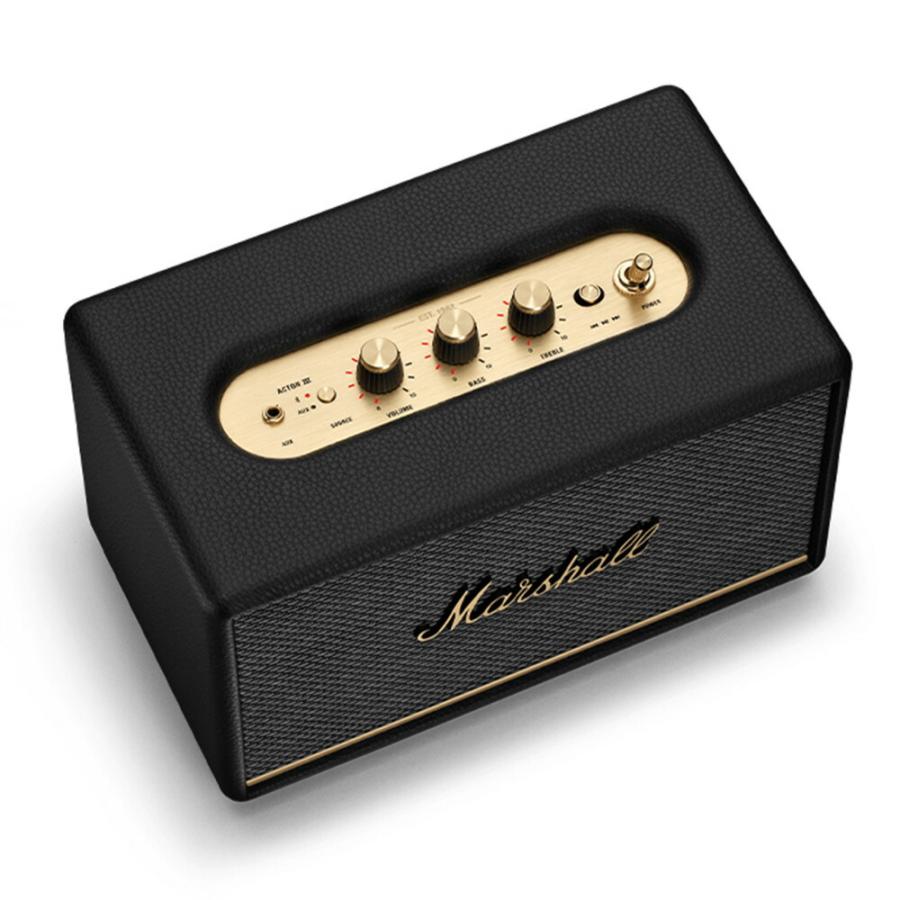マーシャル スピーカー Marshall ACTON3 Bluetooth ブラック + AUX対応