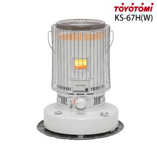 TOYOTOMI（トヨトミ） 電子点火式対流型石油ストーブ KS-67H(W