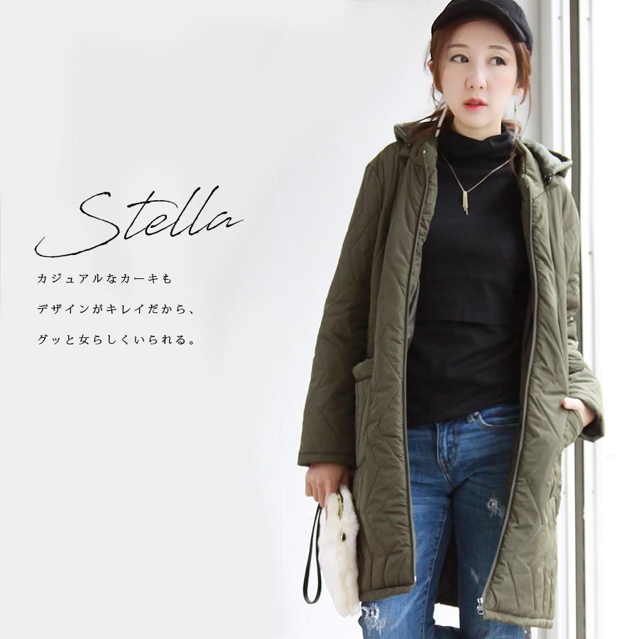 ママコート ママアウター ステラ4way中綿ロングママコート おんぶ