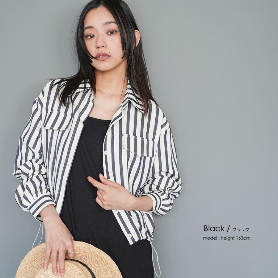 サッカーストライプシャツジャケット ストライプジャケット シャツ