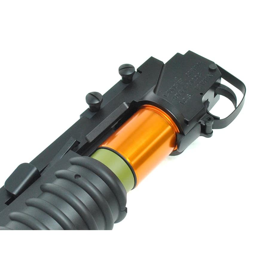 H6205B ICS M203 グレネードランチャー w/40mmスラグモスカート/BK