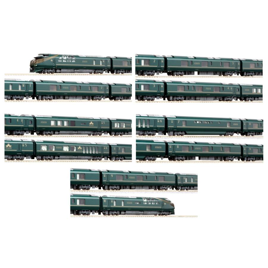 カトー（KATO） 10-1570 87系「TWILIGHT EXPRESS 瑞風」 10両セット