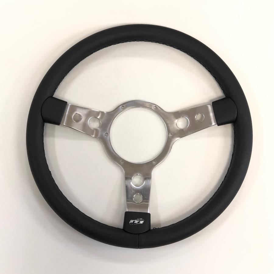 現品 マウントニー黒ビニールステアリング 14インチ : ミニマルヤマ
