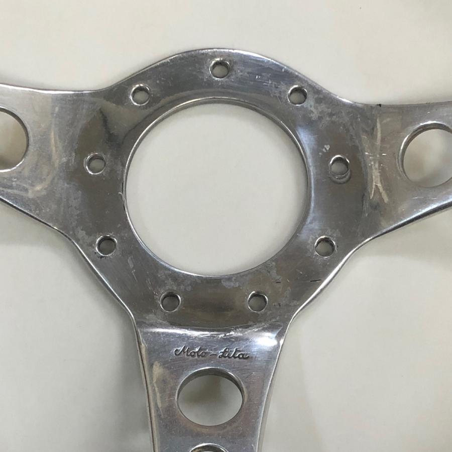 現品 クラシックモトリタ・レザーステアリング・ディッシュ : ミニ