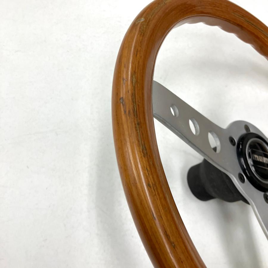 中古 MOMO モモボス用 ウッドステアリング : ミニマルヤマ - 通販