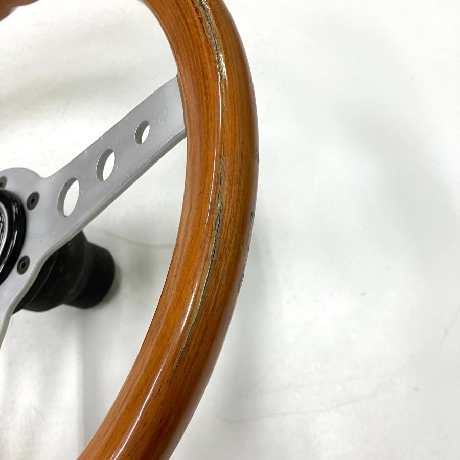 中古 MOMO モモボス用 ウッドステアリング : ミニマルヤマ - 通販