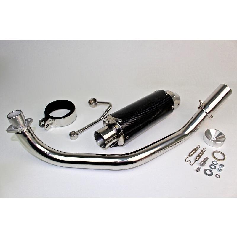 モンキーZ50Jストリートベーシックマフラーカーボン : ミニモト公式