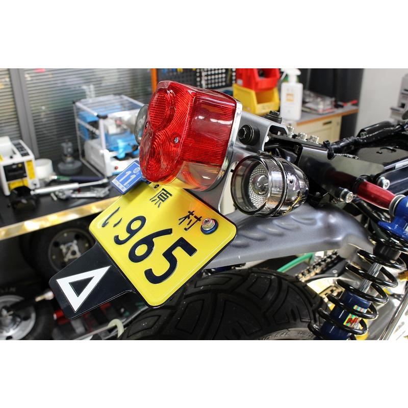 モンキークラシックテールランプキットLEDレッド/リフレクター