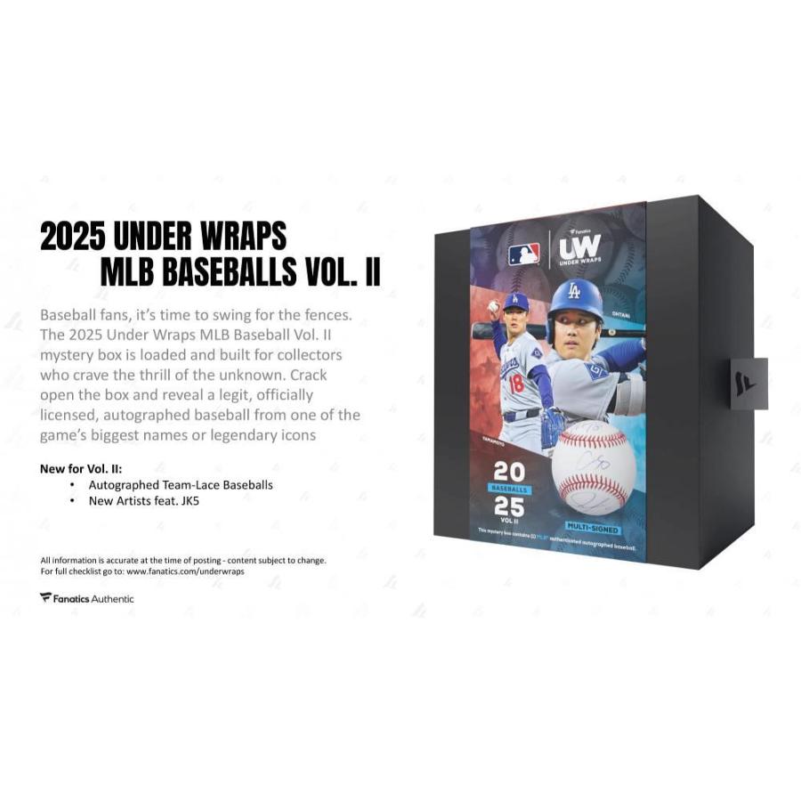 レ*ヌ様 MLB 2025 FANATICS UNDER WRAPS 1箱 ミントモール / MINT-WEB