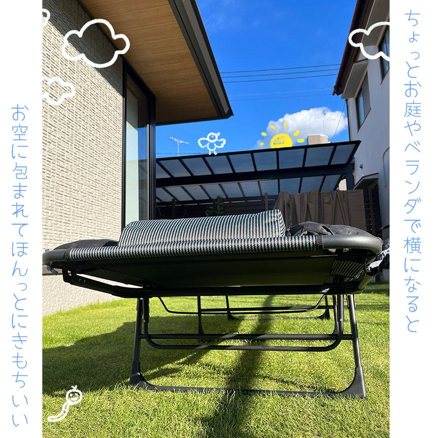 折り畳みベッド 簡易ベッド 折り畳み マット付き まくら付き 室内