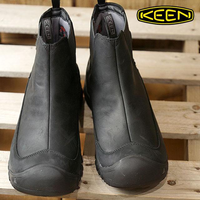 KEEN（キーン） 返品交換送料無料 サイドゴアブーツ メンズ アン