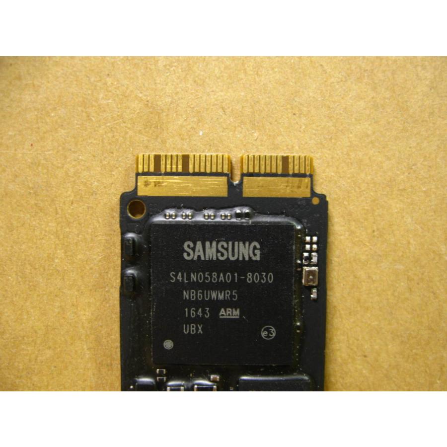 ▽SAMSUNG MZ-JPV128S/0A2 128GB apple純正SSD 655-1958A 中古 MacBook