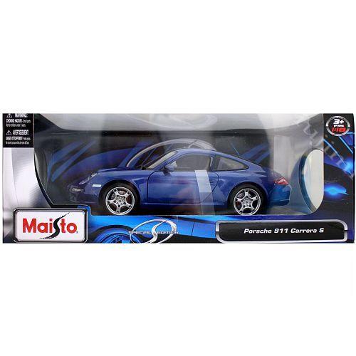 マイスト ミニカー ポルシェ 911 カレラ S blue 1/18 Maisto 全国送料