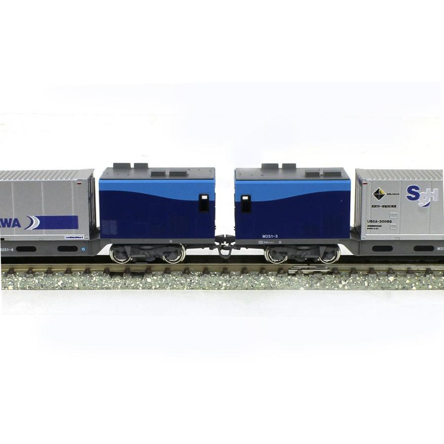 カトー（KATO） M250系 スーパーレールカーゴ(U50Aコンテナ積載) 増結