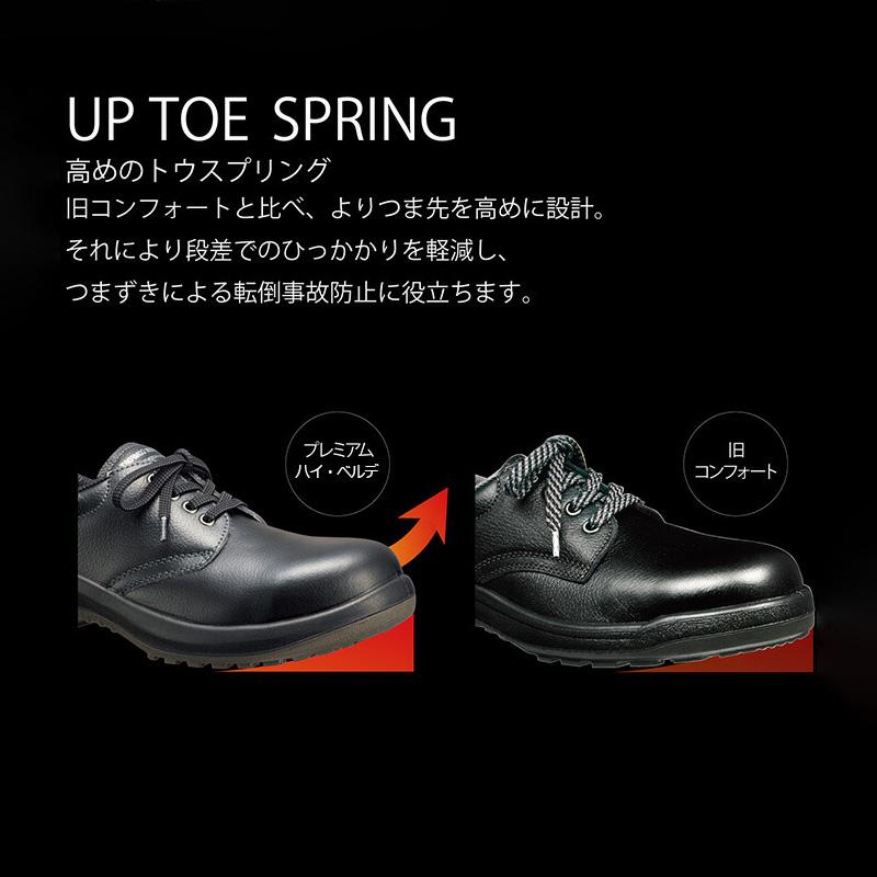 プレミアム ハイ・ベルデ ミドリ安全 安全靴 PRM235 ブラック バンド