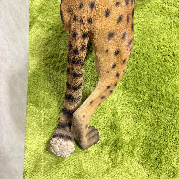 置物 動物 歩くチーター 特大 高さ49.5cm おしゃれ 大きい 玄関