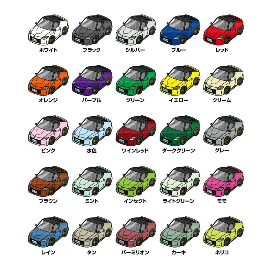 MKJP イラストA5 フレーム付き ニッサン フェアレディZ RZ34 ゆう