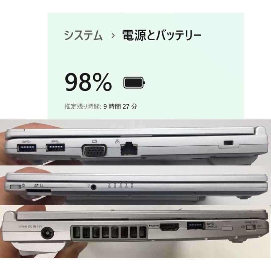 Let's note レッツノート CF-SV7 i5-8350U メモリ8GB SSD256GB