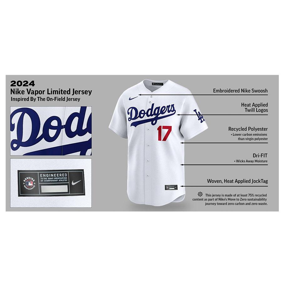 NIKE（ナイキ） MLB 大谷翔平 ドジャース ユニフォーム リミテッド