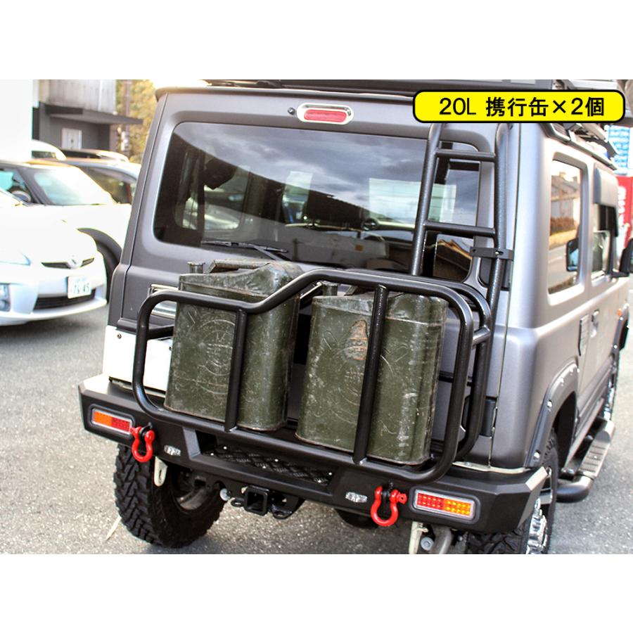 新型 ジムニー JB64W シエラ JB74W リアラダー リアゲートラック