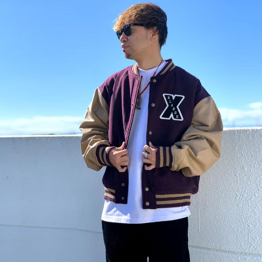 XLARGE（エクストラ ラージ） 全3色 スタジャン OG VARSITY JACKET