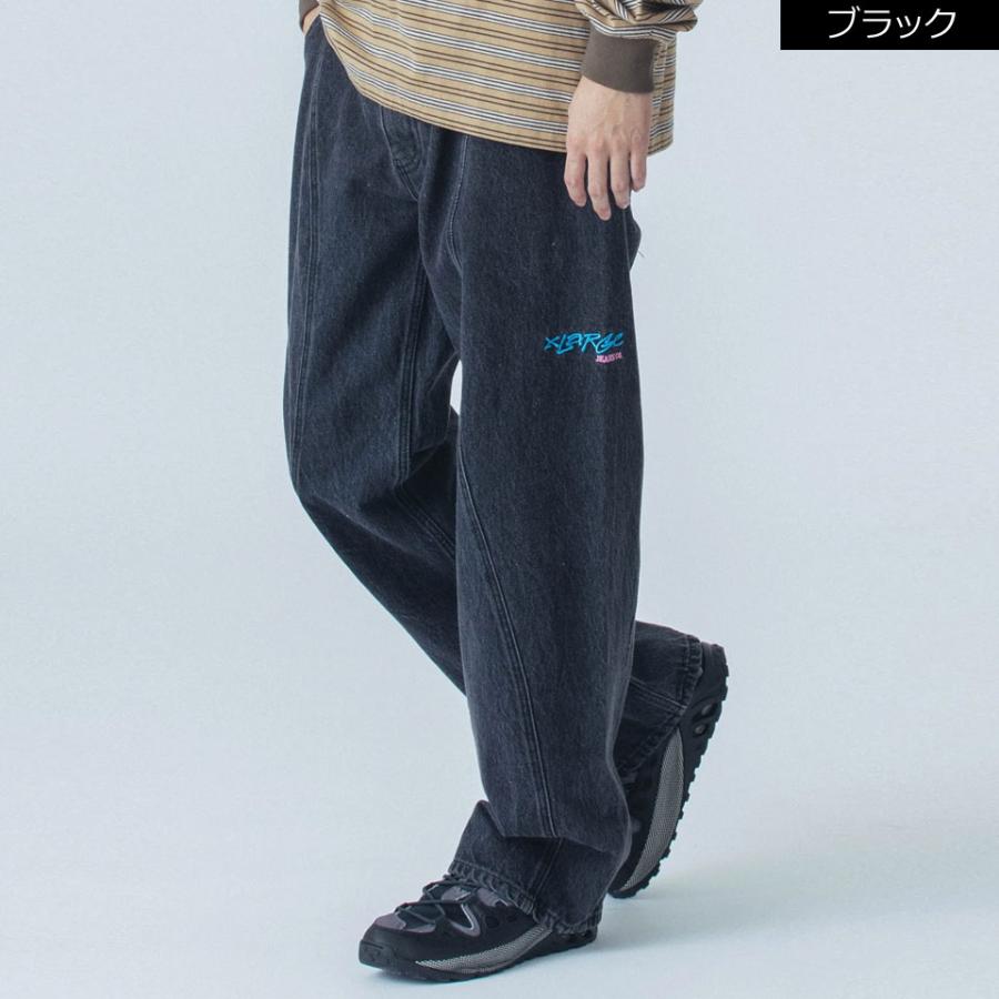 XLARGE（エクストラ ラージ） 全2色 デニムパンツ SIDE CUTTING DENIM