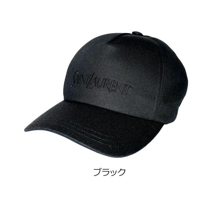 SAINT LAURENT [ショップバッグ付属] サンローラン キャップ