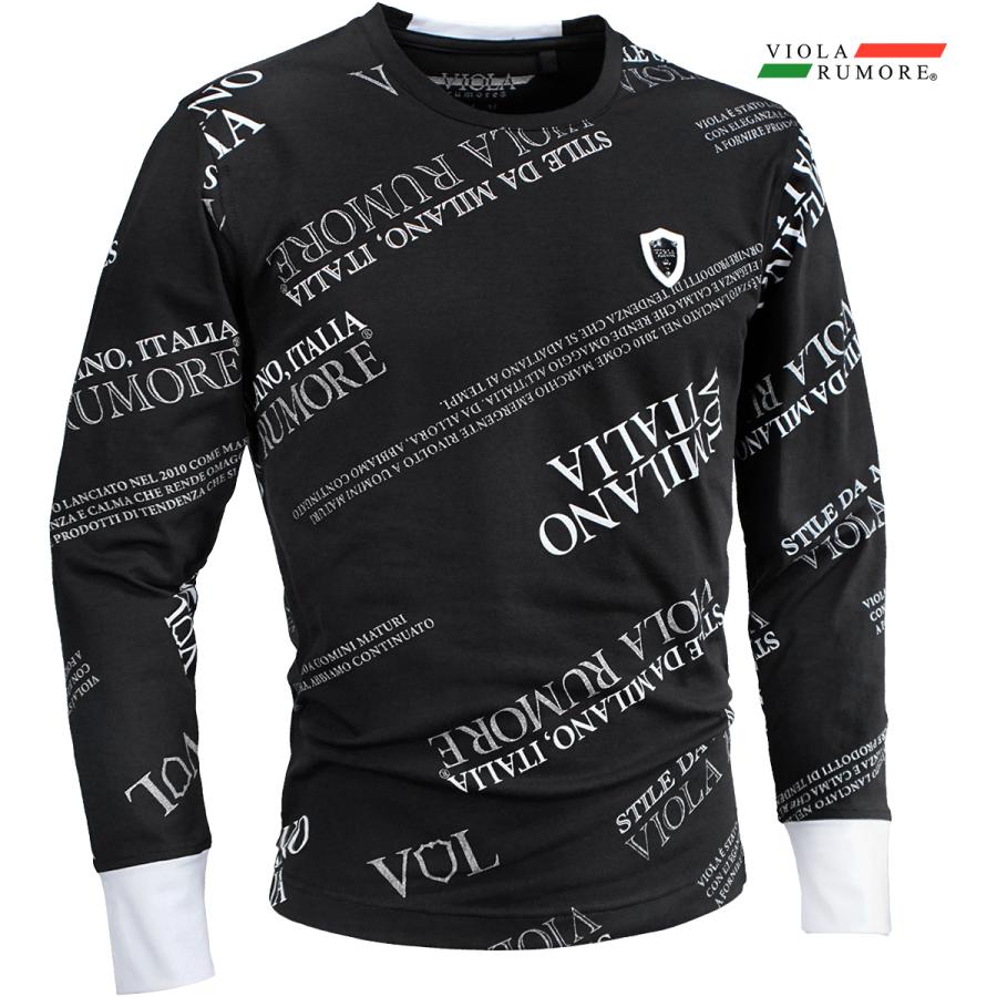 VIOLA rumore（ヴィオラ ルモーレ） ビオラ Tシャツ 長袖 クルーネック