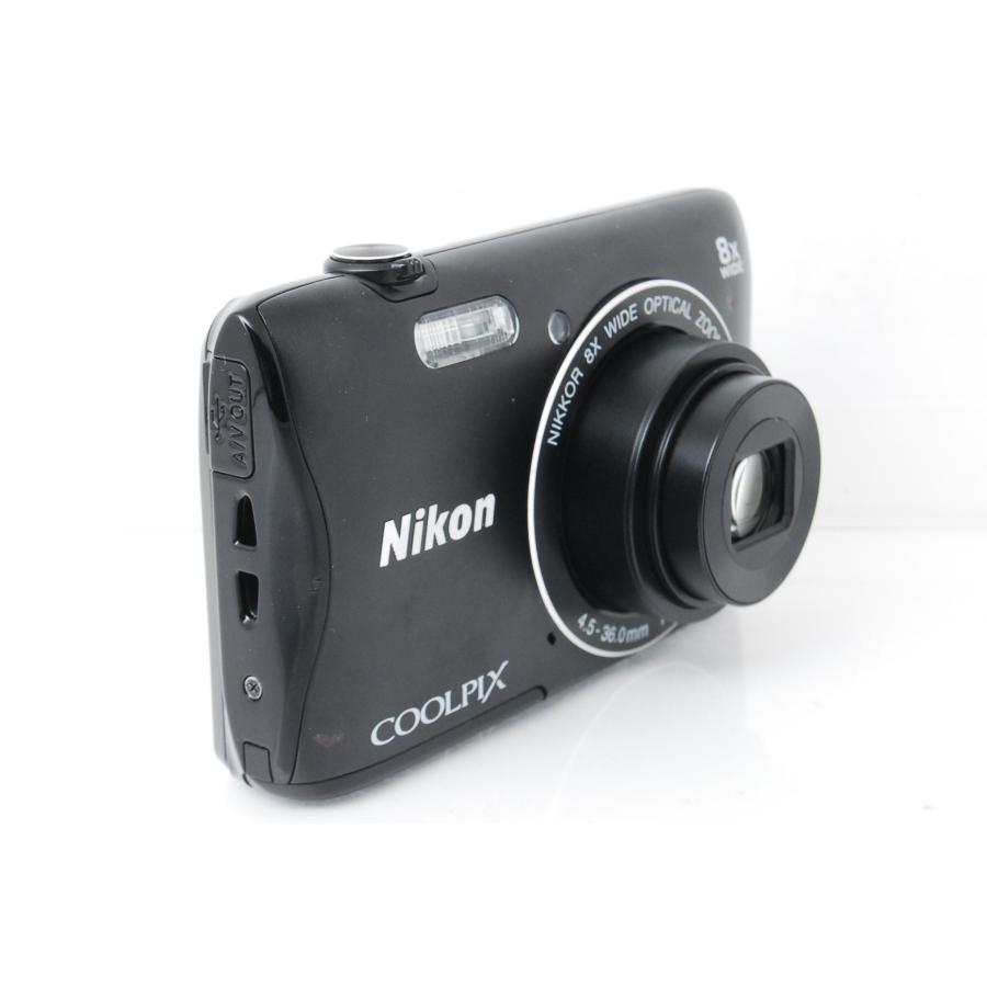 COOLPIX S Nikon ニコン S3700 ブラック : 山ウサギカメラ - 通販