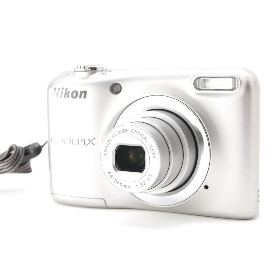COOLPIX A Nikon ニコン A10 シルバー 新品SD32GB付き : 山ウサギ