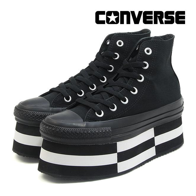 ALL STAR コンバース オールスター チャンキーブロック HI ブラック