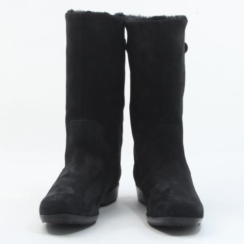 第一ゴム ラ・シェブリー W6745 ブラック 黒 レディース 本革 ヌバック