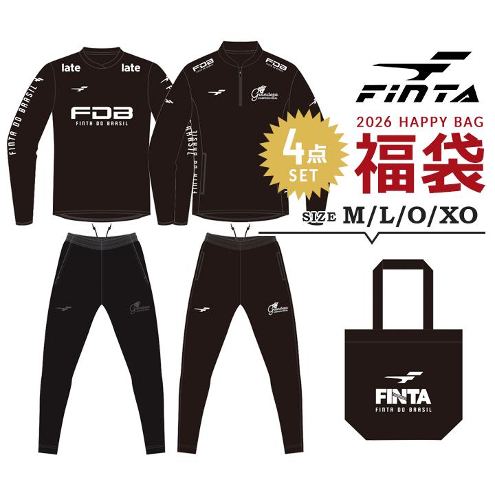 福袋 2026 FINTA フィンタ メンズ 4点セット 2026年 M L O XO 春秋冬