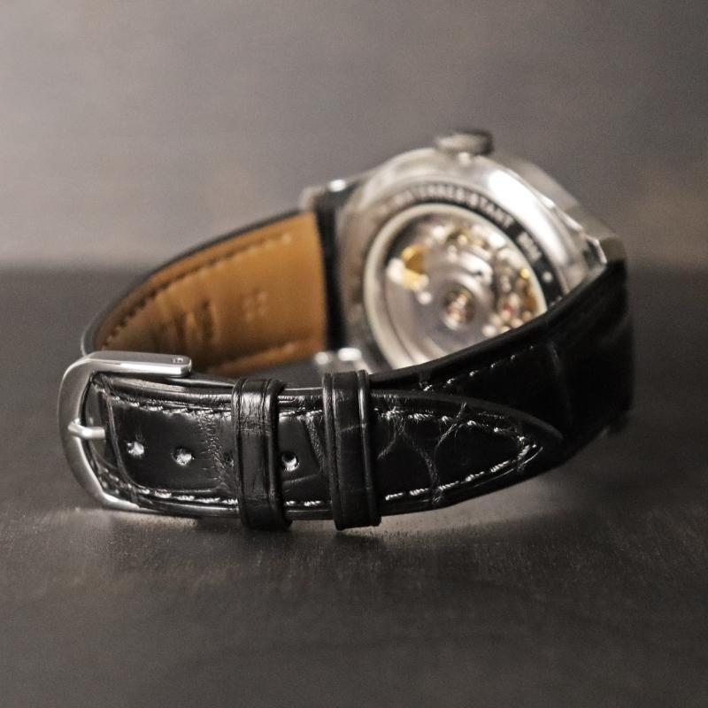 BAMBI（バンビ） クロコダイル 腕時計ベルト ツヤなし 16mm 17mm 18mm