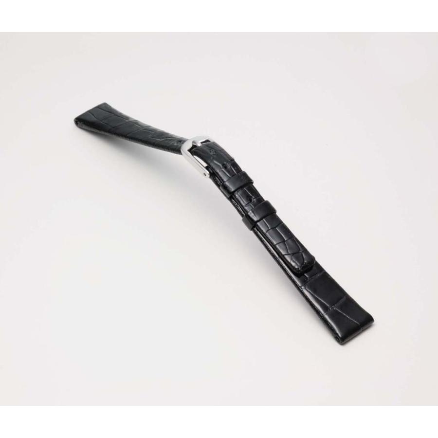 BAMBI（バンビ） クロコダイル ツヤあり 時計ベルト 20mm 19mm 18mm