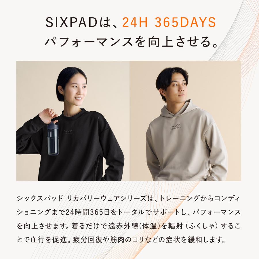 ○SIXPAD トップス単品 リカバリーウェア クルーネック○ シックス